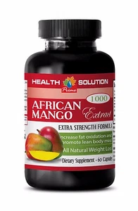 Super antioxidante y - EXTRACTO DE MANGO AFRICANO 1000 QUEMADOR DE GRASA - Vitaminas para el corazón 1B - Imagen 1 de 10