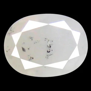0.16 ct Five-star Oval Cut (4 x 3 mm) (Un-Heated) Fancy White Diamond Gemstone - Picture 1 of 1