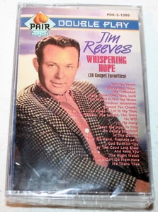 Jim Reeves - Whispering Hope: 20 Gospel Favorites (New Cassette) Double Play - Picture 1 of 1