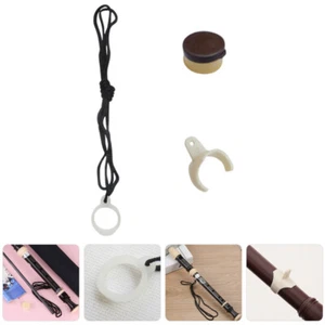 1 Set of Descant Clarinet Finger Rest Cushion Cover Descant Recorder Finger - Picture 1 of 12