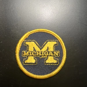 University of Michigan iron on patch 2 Inch - Picture 1 of 1