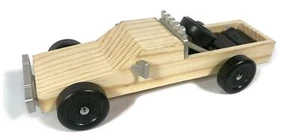 Pinewood Car Derby Trophy Truck with Accessories BODY ONLY NO WHEELS / AXLES - Picture 1 of 11