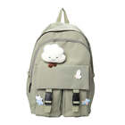 Nylon School Bags For Teenage Girls Waterproof School Laptop Backpack