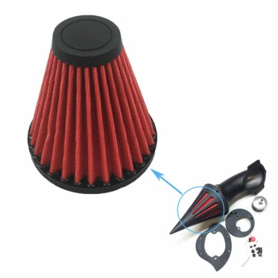 Universal Spike Air filter element Cone For Yamaha Dragstar XVS V-Star 650 1100 - Image 1 of 4