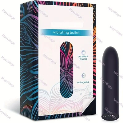 Mini Bullet Vibrator G-spot Clit Dildo Massager Sex Toys for Women Rechargeable - Image 1 of 4