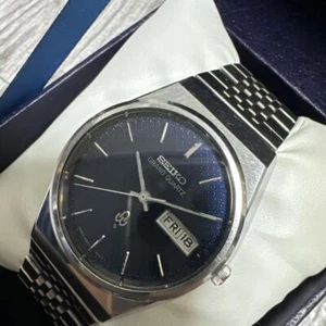 Vintage Seiko Grand Quartz 4843-8050 Herren Day-Date Uhr - Bild 1 von 9