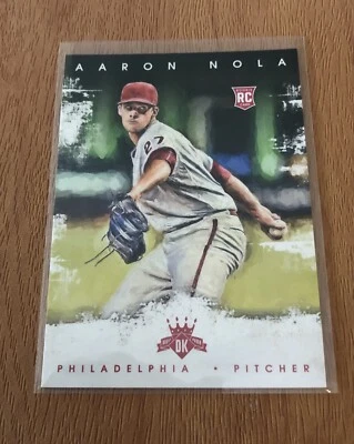 2016 Panini Diamond Kings Aaron Nola #147 RC Philadelphia Phillies Rookie - Image 1 of 2