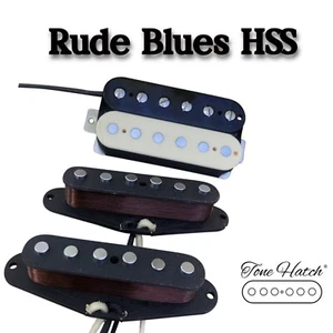 Tone Hatch Handwound Pickups HSS Stratocaster Set, Blues-Hand Wound Made 2 Order - Bild 1 von 3