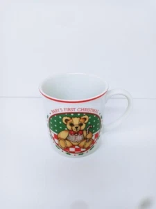Mini taza/taza de porcelana TEDDY BEAR 4 OZ/JAPÓN - Imagen 1 de 6