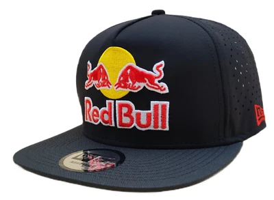 Gorra de rendimiento de ala plana negra. Concepto. BMX. MotoGP. Motocross; 2º de fábrica Foto 1 de 4