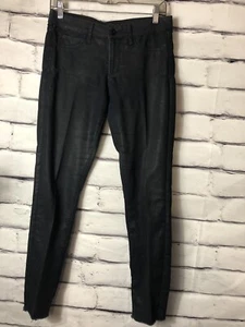 Articles Of Society Womens Size 27 Black Shimmery Skinny Jeans - Picture 1 of 6