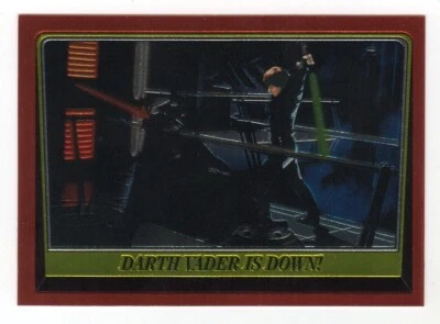 1999 Topps Star Wars Chrome Archives #86 Darth Vader is down! - Image 1 of 3