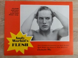 Erotik Aushangbild FLESH Andy Warhol Paul Morrissey Joe Dallesandro - Imagen 1 de 1