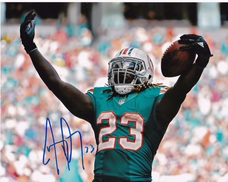 JAY AJAYI  MIAMI DOLPHINS   ACTION SIGNED 8x10 - Image 1 of 1