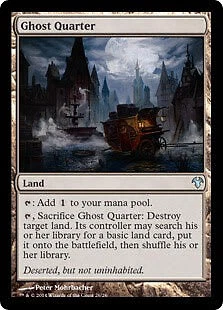 MTG Magic - Ghost Quarter - Modern Event Deck - Uncommon - NM - Image 1 of 1