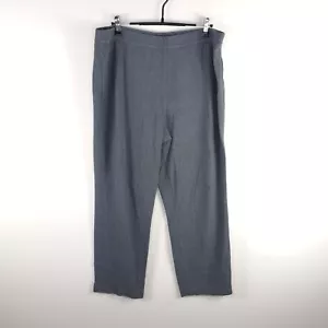 PRESWICK & MOORE Casual Pull on Grey Womens Pants Cotton/Spandex Size XL - Picture 1 of 8