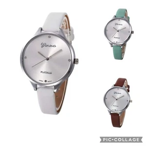 Geneva Summer Colors Slim Wristwatch, Geneva Watches For Women, Party Gift Watch - Picture 1 of 7