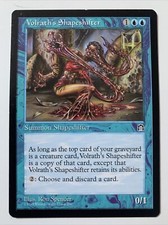 Volrath's Shapeshifter Stronghold LP NM Blue Rare MAGIC Mtg Card