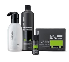 Goldwell MEN RESHADE POWER SHOT 4 x 20 ml + ENTWICKLER 250 ml  Farbe 6 CA