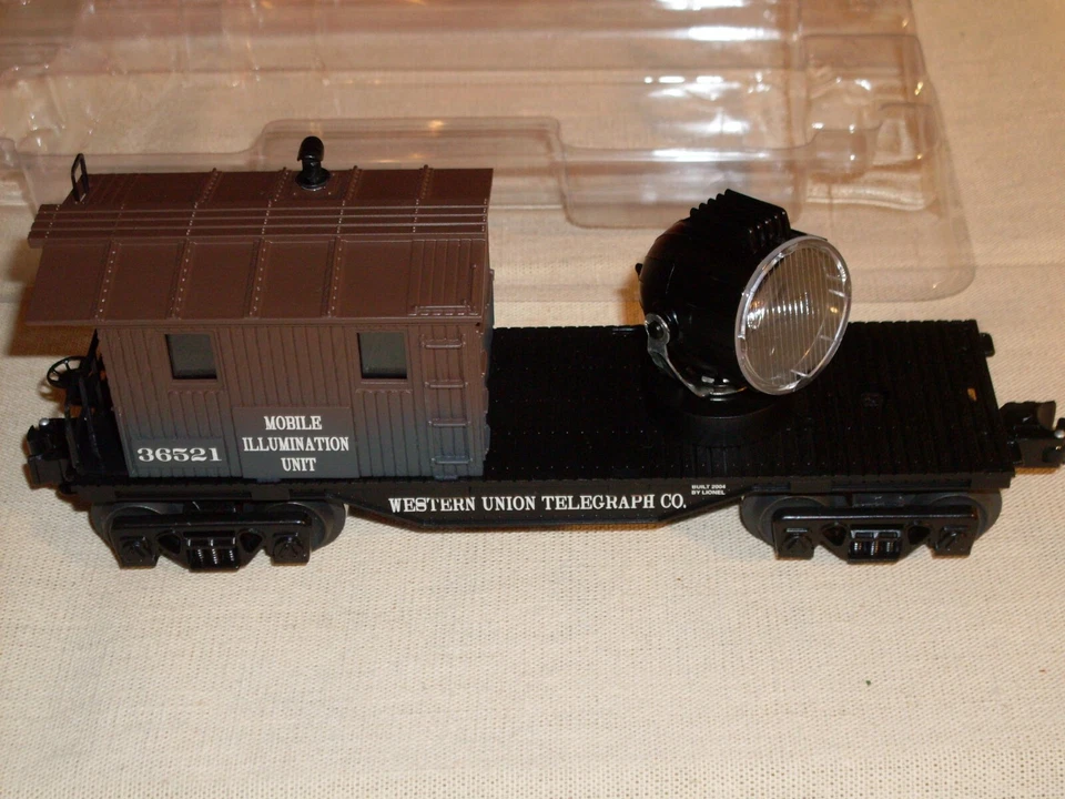 Lionel 6-35521 LRRC Western Union Searchlight Caboose L400