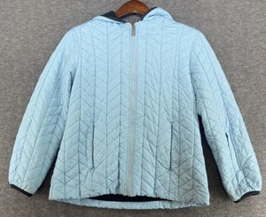 Pacific Trail Jacket Kids Girls XL/16 Blue Winter Hooded Puffer Coat SEE PHOTOS - Picture 1 of 24