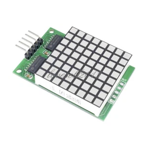 8x8 Square Matrix Red LED Display Dot Modul für Arduino Raspberry NEU - Bild 1 von 5