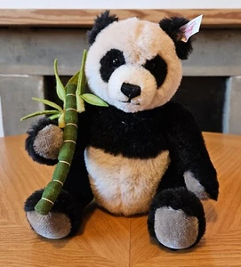 STEIFF 036538 TEDDYBEAR PANDA 2008 26CM ALPACA LIMITED EDITION - Picture 1 of 11