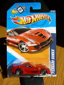 HOT WHEELS 2012 FERRARI 599XX PAINT BLOB ERROR!!!! - Picture 1 of 4
