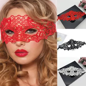 Lace Masquerade Mask Eyeshade Half Face Sexy Eye Mask Eye Patch Cosplay Masks * - Picture 1 of 21