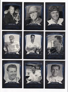 2006 Legends NUMBERED BLUE PARALLEL #B7 Ned Jarrett-#xxxx/1999-ONE CARD ONLY