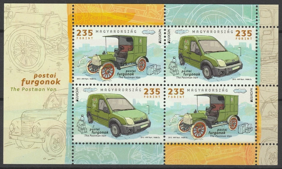 Hungary 2013 CEPT Europa MNH sheet - Image 1 of 1