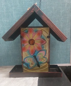 Stained Glass Decorative Bird Feeder  - Picture 1 of 10