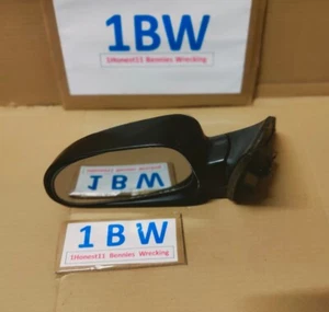  DAEWOO LACETTI Left Electric Mirror Black 1.8L 2003 2004 Sedan  - Picture 1 of 8