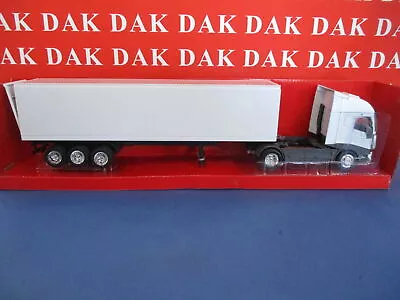 Die cast 1/43 Modellino Camion Truck Iveco Stralis Bianco con Rimorchio New Ray - Immagine 1 di 4