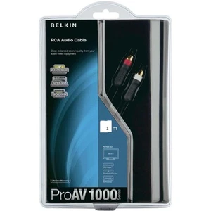 Belkin Câble audio 2 RCA/2 RCA 1m - 722868792018 Câble audio - Imagen 1 de 1