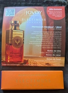 NIB Electimuss London Moroccan Medjool Pure Parfum 1.8ml Deluxe Size Sample - Picture 1 of 1
