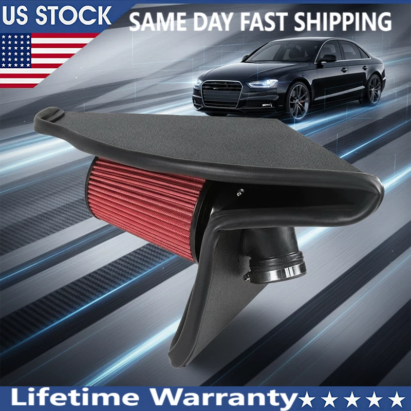 Sistema de admisión de aire frío para Audi A4 A5/A5 Quattro 2,0 L 2013-2016 tubo de aluminio Foto 1 de 4