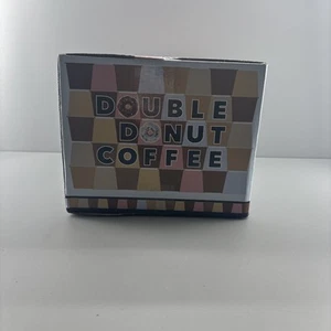 Double Donut High Caffeine Coffee Pods Extra Strong Double Caffeine K Cup 80ct - Picture 1 of 5