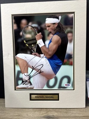 Rafael Nadal Rare! signed autographed 11x14 tennis legend photo PSA DNA COA - Image 1 of 4