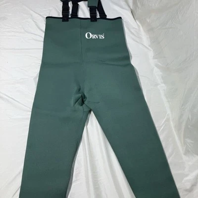 Vadeadores de pecho Orvis para hombre - Pie de neopreno - Talla ML verde oliva - Nuevo Foto 1 de 4