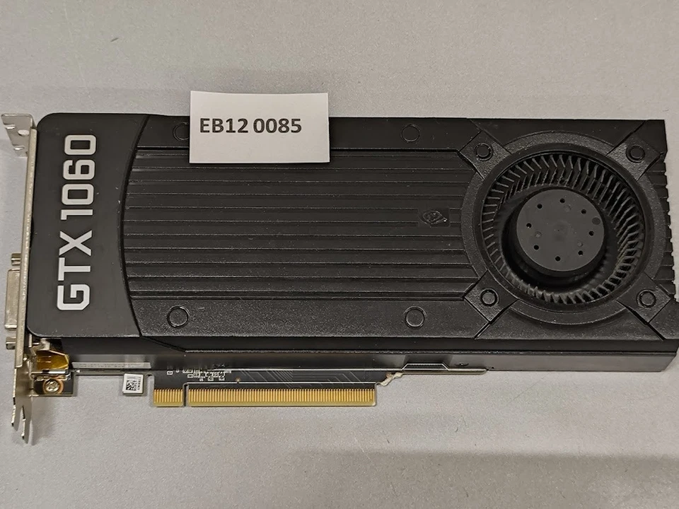 NVIDIA GeForce GTX 1060 3GB GDDR5 Graphics Card - Used, Working - Image 1 of 4