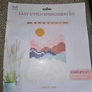 Needle Creations Easy Stitch Stickset "Landschaft" ideal für Anfänger Neu in Verpackung - Bild 1 von 3