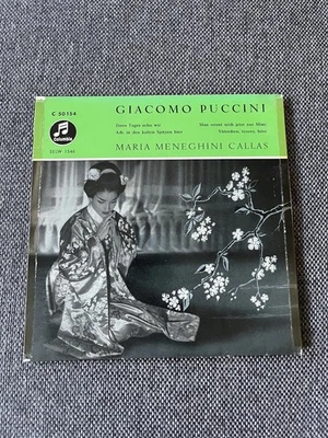 GIACOMO PUCCINI · MARIA CALLAS Eines Tages Sehn Wir LP Schallplatte - Bild 1 von 4