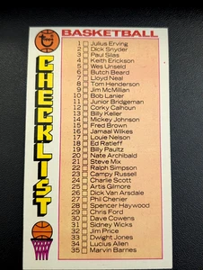 1976-77 TOPPS  CHECKLIST #48 NMT+ - Picture 1 of 2