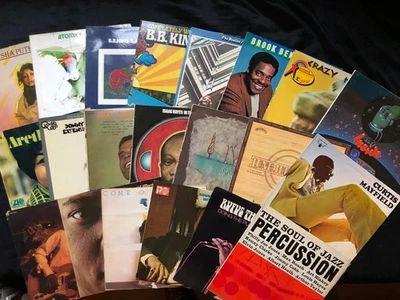 21x SOUL Rock Jazz SCHLECHTER ZUSTAND (Curtis Mayfield, B.B. King) 70er Sammlung - Bild 1 von 4