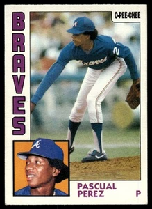 1984 O-Pee-Chee Pascual Perez Atlanta Braves #507 - Picture 1 of 2