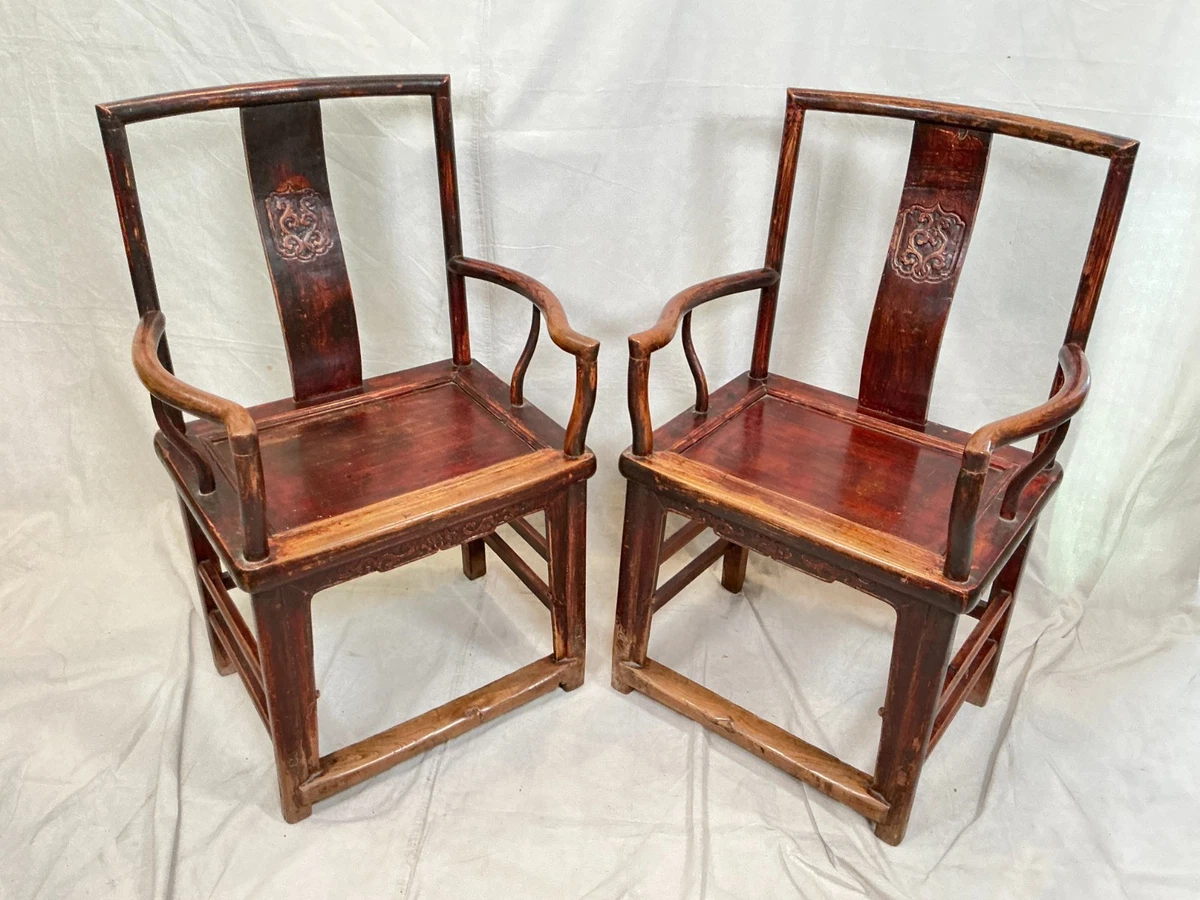 中国家具　￼唐木椅子 中国风红色椅子| eBay