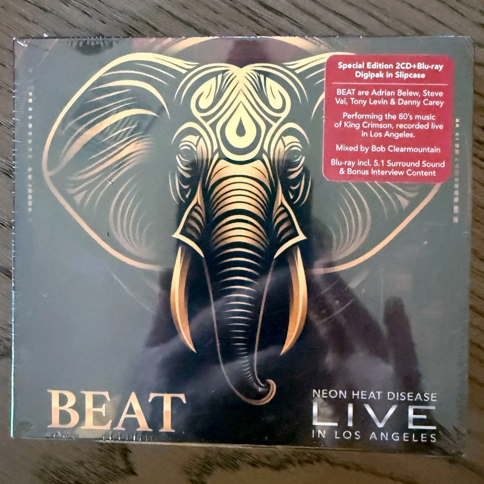 Beat – Neon Heat Disease Live In Los Angeles Live CD and Blu Ray Digipak 2025 Foto 1 de 4
