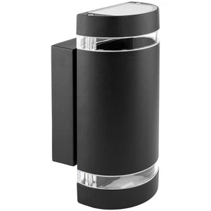 Wandlampe up&down Außen-Wandleuchte Alu, schwarz, 2 x GU10 5W neutralweiß - Bild 1 von 6