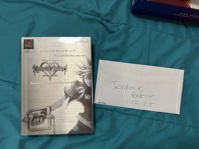 KINGDOM HEARTS PS2 FINAL MIX Platinum Limited w/ Figure PlayStation2  From Japan - Image 1 of 3